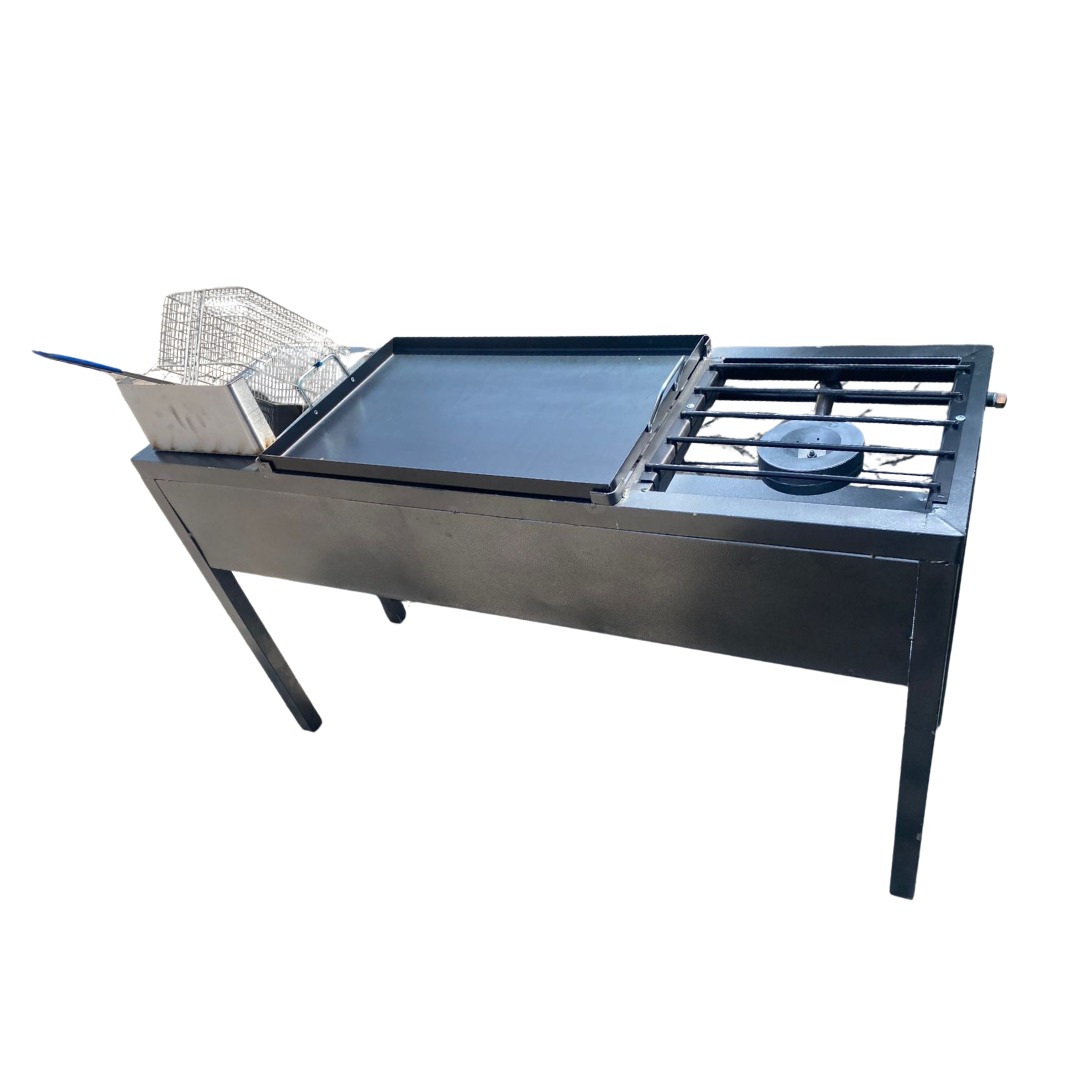 Apxerox | Multiparrilla Triple 40x40 freidora y plancha - Imagen 4