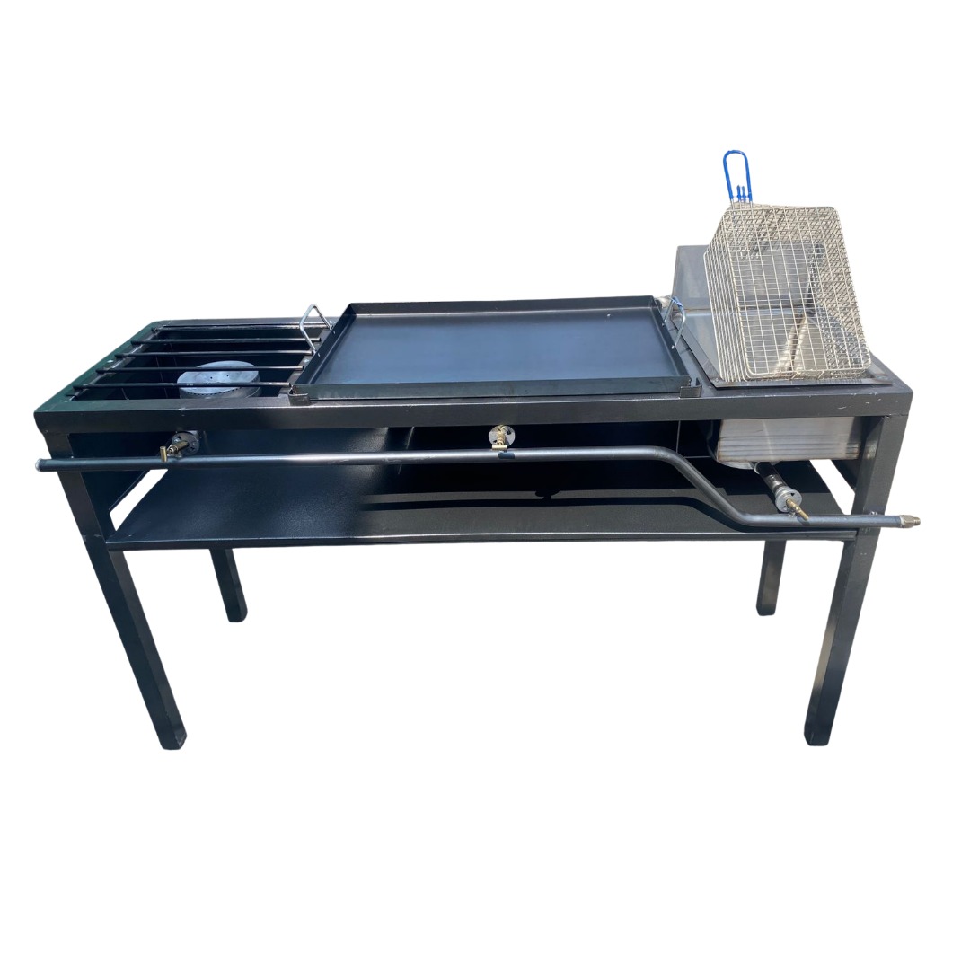 Apxerox | Multiparrilla Triple 40x40 freidora y plancha - Imagen 3