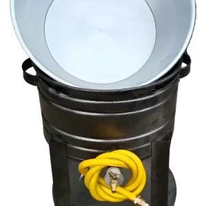 Cazo Con Base Premium De Acero Inoxidable Para Freír No 40