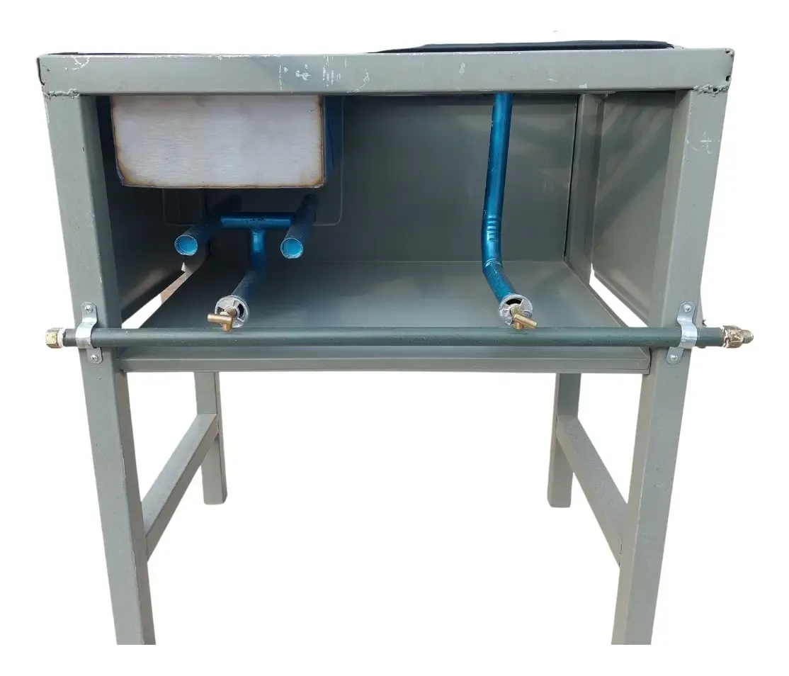 Apxerox | Parrilla Industrial Premium De 1 Quemador Con Freidora - Imagen 3