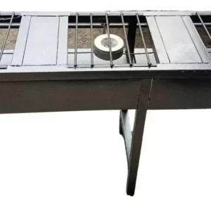Apxerox | Parrilla De Dos Quemadores Alta Uso Rudo 40 X 145 Cm